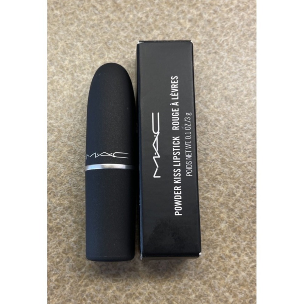 Mac Cosmetics Powder Kiss Lipstick *306 Shocking Revelation* 0.1fl.oz New In Box